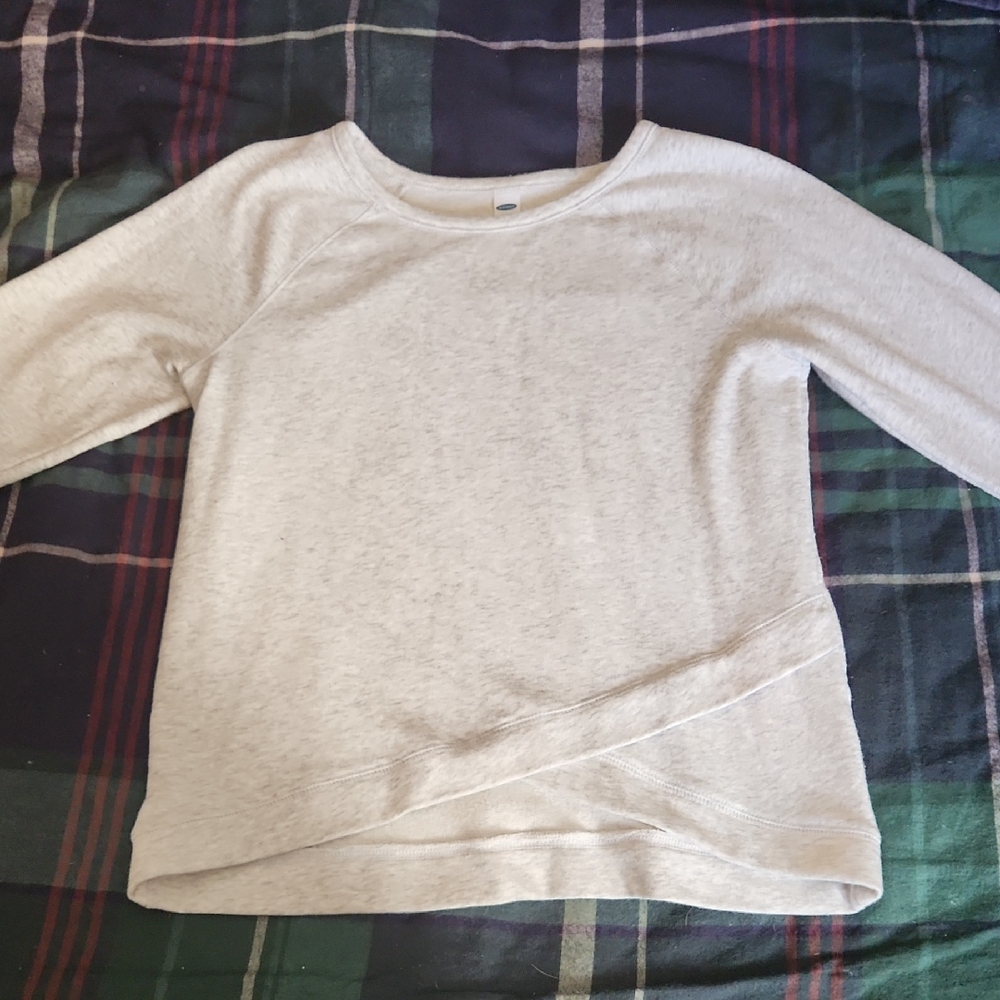 Old Navy Girl's Sweater Light Grey